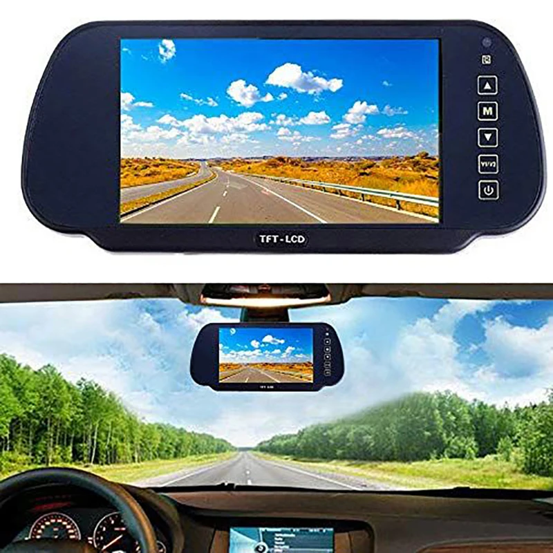 F6 HD 6 Разделенный экран и 6 Автомобильная камера в зеркале Панорамное изображение автомобиля обратная помощь