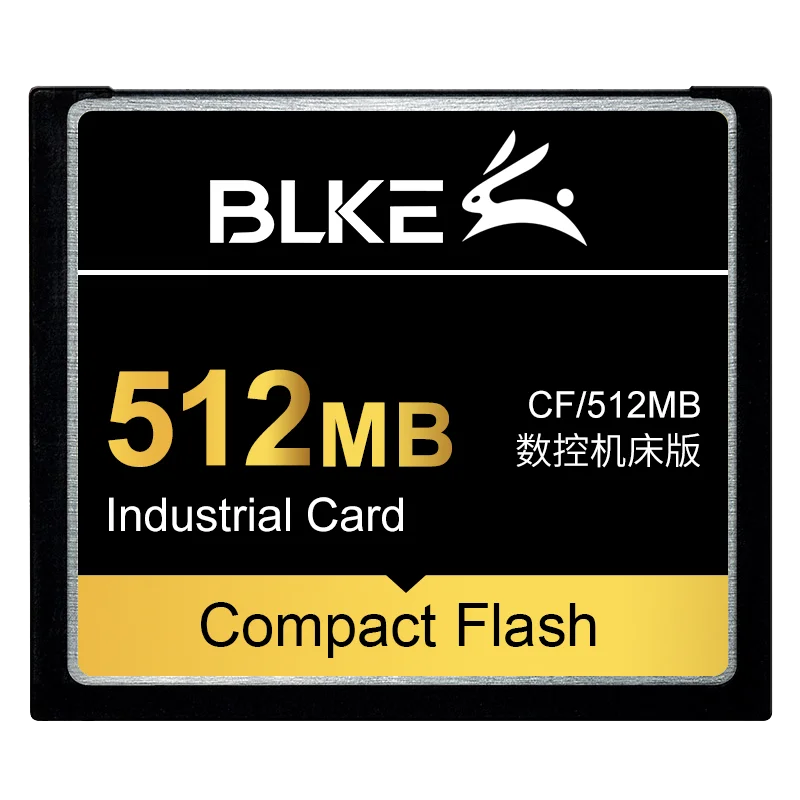 512MB Карта памяти BLKE CF 4 Гб 2 Гб 1 ГБ 512 МБ 256 Мб 128 МБ промышленная карта памяти для ЧПУ fanuc OI MD рекламная машина Mitsubishi M70 робот - Емкость: 512MB