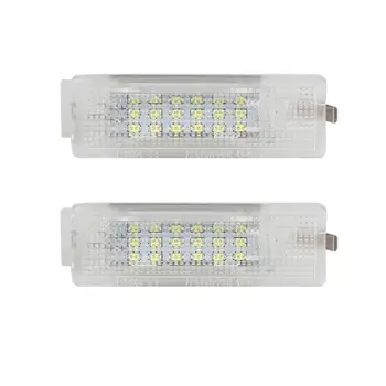 

2Pcs 18SMD White LED Luggage Trunk Interior Light for Volkswagen VW Eos Golf GTI MK5 MK6 MK7 Scirocco Sharan Tiguan PASSAT JETT