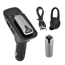 ER9 Multifunction Car MP3 Player Wireless 4.2 Headset Dual USB Player FM Radio Handfree Support TF Card U Disk