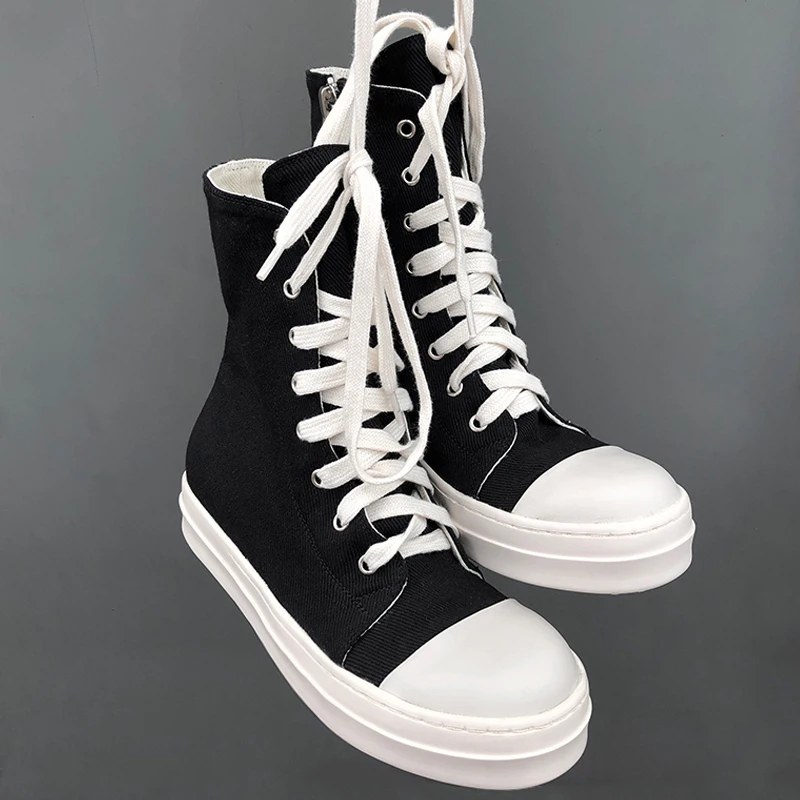 Botas Mujer/Новые дизайнерские женские туфли с перекрестной шнуровкой черные