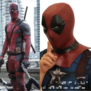 

Manway Heroes Deadpool New Mask Helmet Mask Cosplay Projects Peripheral Pvc Edition None Latex Horror Unisex Toy