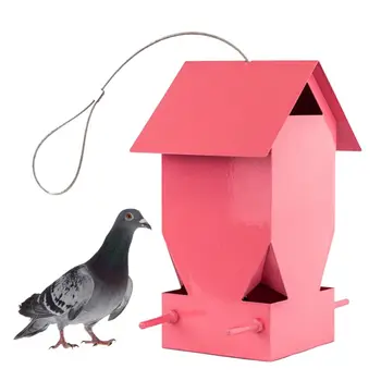 

Bird Feeder Outdoor Garden Hanging Ports Hummingbird Feeder Seed Food Container
