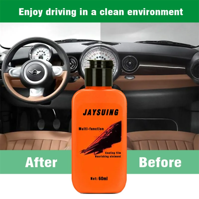 

60ML Auto Leather Renovated Coating Paste Maintenance Agent Car Exterior Repair Accessories New