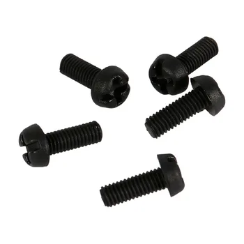 

100Pcs/case Black Plastic Nylon Hex Screw 4 Sizes Hex Column Standoff Spacer Screw
