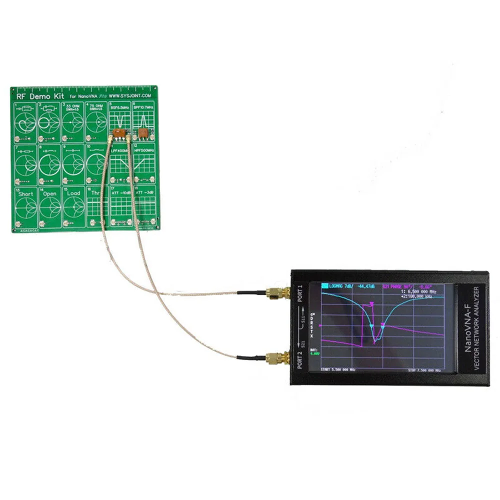 RF Demo Kit Radio Frequency Test PCB Board Filter Attenuator for VNA-F NanoVNA high quality materials, durable and practical RF Demo Kit Radio Frequency Test PCB Board Filter Attenuator for VNA-F NanoVNA high quality materials, durable and practical
