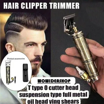 

Smart Home Electric Push-and-Cut Hairdresser Home Mini Hairdresser Shaver Fast Push Hair Clipper Cleaning Brush USB Cable