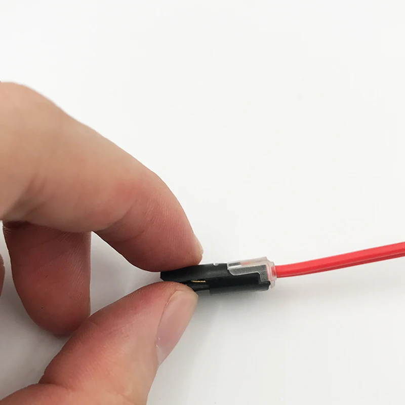 10 шт. 2pin вставной пружинный проволочный замок на скотче разъем для 22-20AWG провода быстрого сращивания соединительный кабель обжимные клеммные блоки