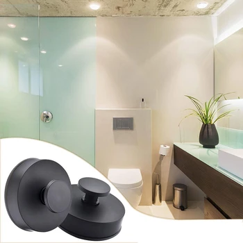 

2 Pcs Bathroom Towel Hooks, Clothes Hooks,Suction Cup Shower Hooks Wall Hook Holder for Bedroom,Kitchen,Restroom,Bathroom,Hotel