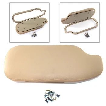 

Beige Car Flip Open Console Armrest Cover For Scion FRS & For Subaru BRZ 2013 2014 2015 2016 2017 2018 2019 PVC Leather