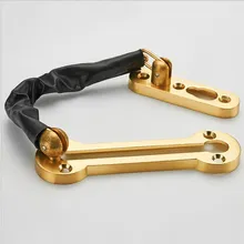 Гостиничная Противоугонная цепь дверная цепь замок цепь домашняя Противоугонная Пряжка дверной болт уплотненный дверной замок антиблокировочная пряжка