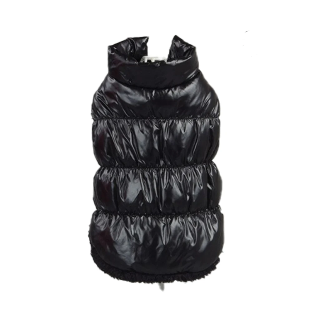 style 2 black Собака Одежда с хлопковой подкладкой для малышей; теплые для малых и средних собак куртка для собаки пальто собаки Зимняя одежда для чихуахуа Бульдог - Цвет: style 2 black