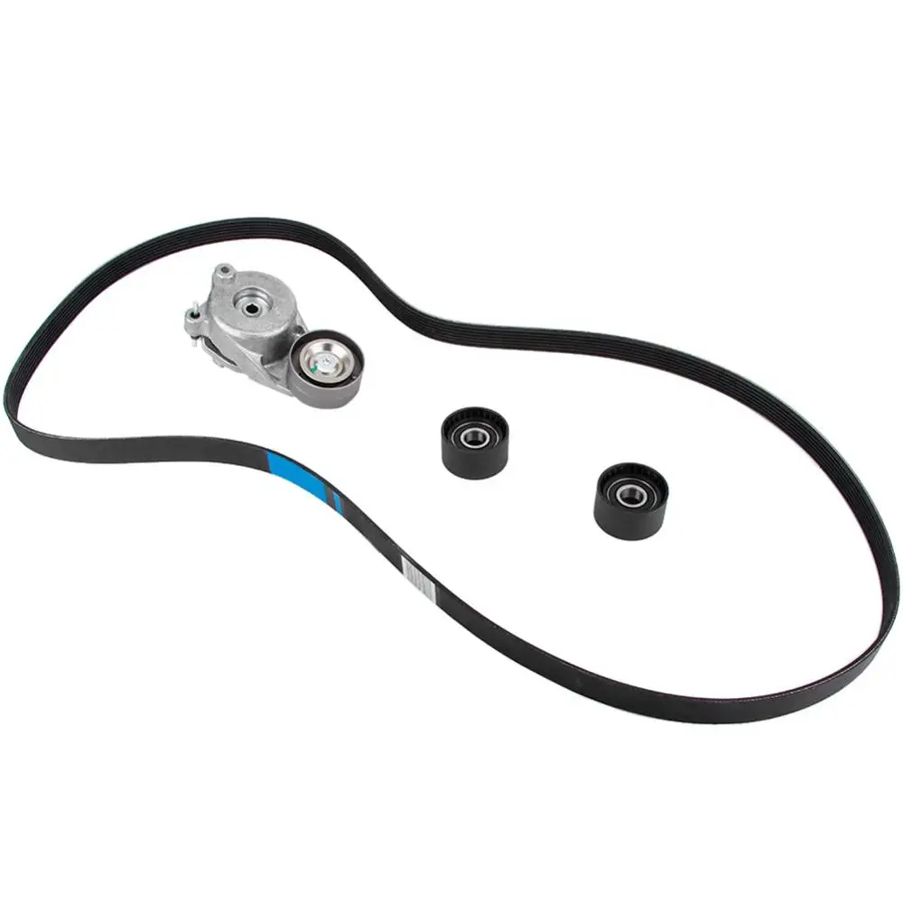 Belt Tensioner Pulley Assembly Kit 642 200 00 70 Fit For Mercedes Auto