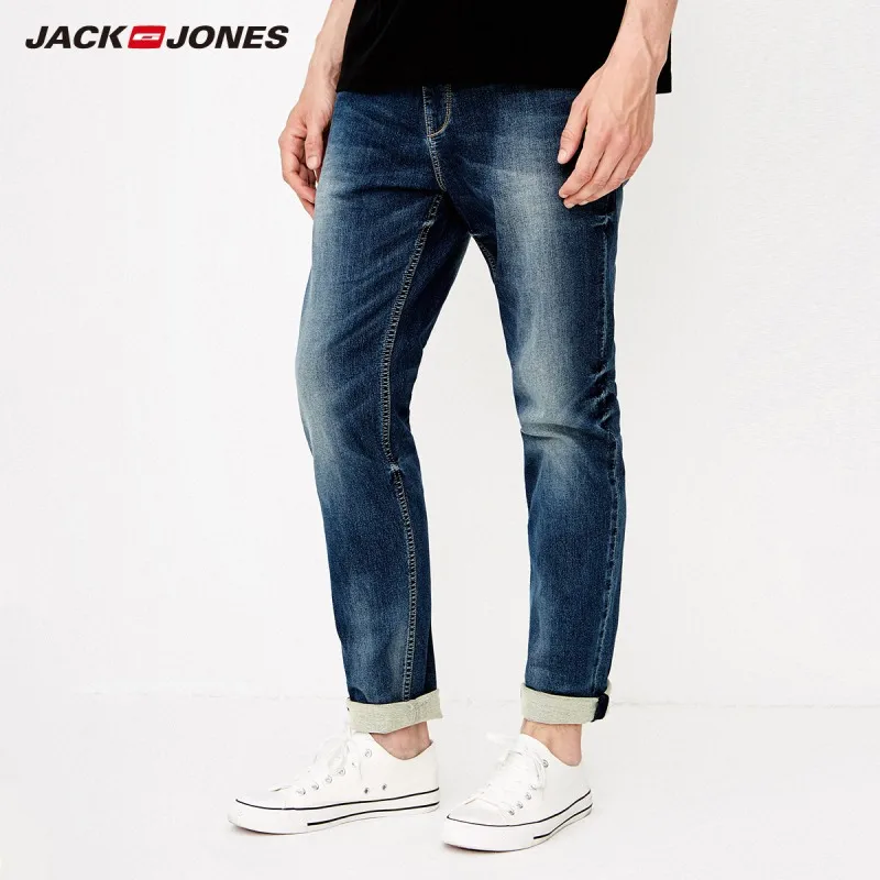 

JackJones Autumn men's cotton Stretch jeans Denim Pants Menswear 218332585
