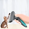 Venta caliente Cepillo quitapelusas para perros y gatos, herramientas de aseo para mascotas, recortadora desmontable, accesorio, peines, suministro de Cini Furmines para gatos y perros 6n95BA3WO1x