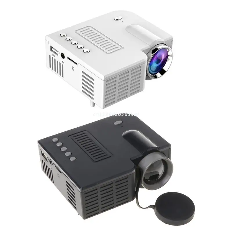 UC28C Mini Portable Video Projector 16:9 LCD Media Player for Smart Phones Home Theater Cinema Office Dropship | Электроника