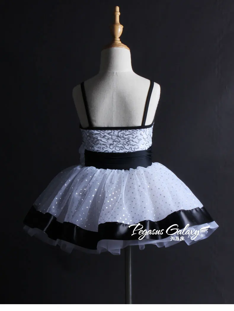 Ballerina Kids Performance Dancewaer Women Classical Ballet Tutu Gymnastics Leotards Professional White Swan Lake Ballet Costume