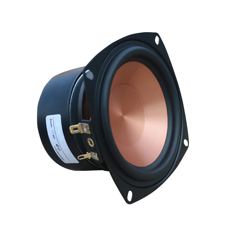 

4 Inch Mid Bass Woofer Hifi Speaker 40W 4/8Ohm Mid Range Bass Audio Speaker 25 Core Home Bookshelf Loudspeaker DIY 1PC