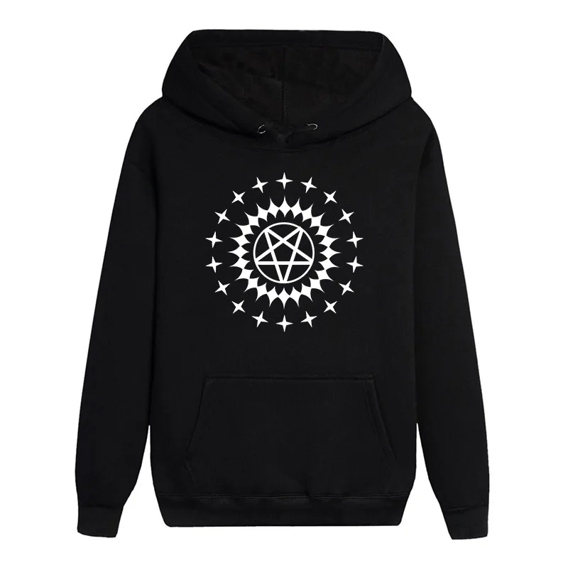 Горячая Распродажа толстовки с длинными рукавами Sebastian micheelis's Hand Pentacle Logo Fashion Hat воротник Твердые тонкие куртки и пальто - Цвет: 03