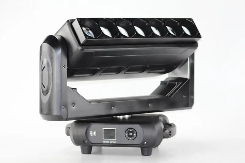 7*40 Вт лампы размытого света led диско прожектор с зумом для сцены движущаяся головка pro RGBW DMX управление led профессиональная движущаяся головка zoom wash effect mowin