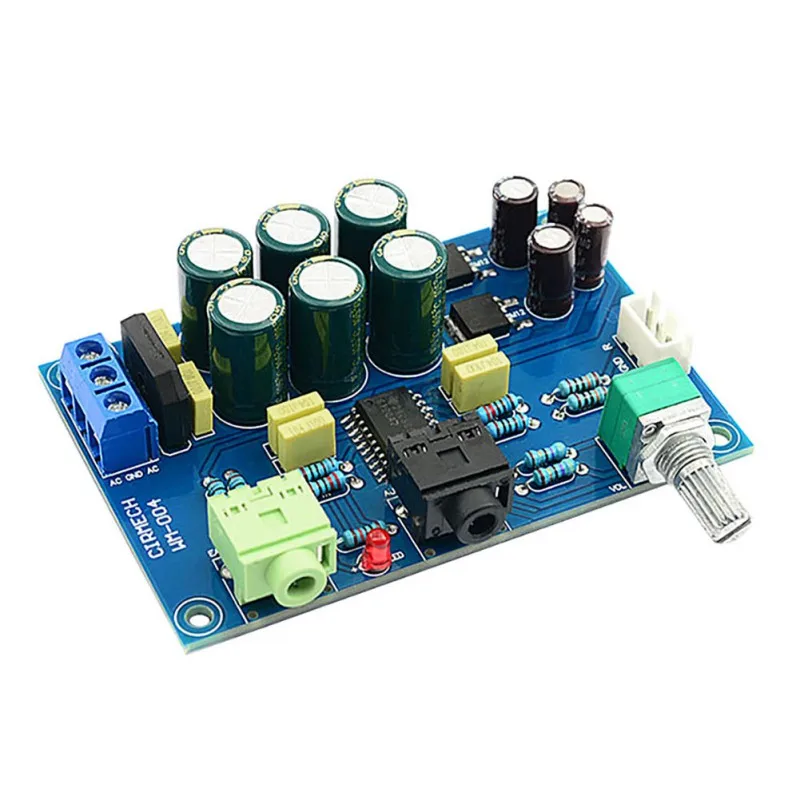 TPA6120 усилитель для наушников плата HIFI TPA6120A2 энтузиаст наушники AMP Amplificador нулевой шум Diy Nnew