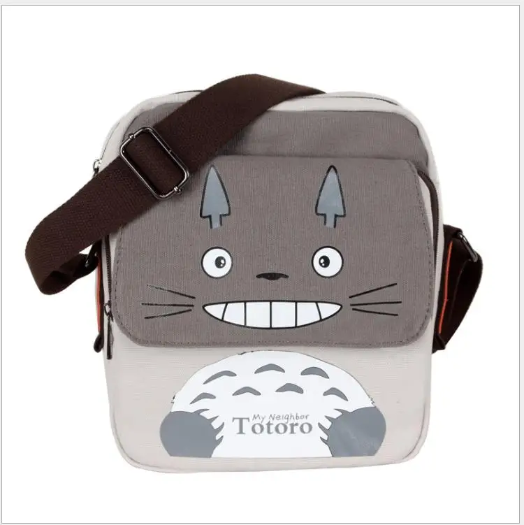 as pictures Cartoon Anime Pokemon/Attack on Titan Messenger Bag Fashion Men Women Shoulder Bags Student Bag Pikachu Canvas Messenger Bag - Color: as pictures