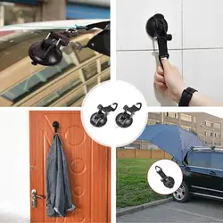 New Suction Cup Hook Outdoor Camping Hiking Suction Cup Anchor Hook Reusable Tie Down Home Securing Hooks Portablehook Carabiner