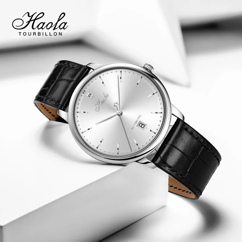 Haofa Automatic Mechanical Business Watch for Men Sapphire