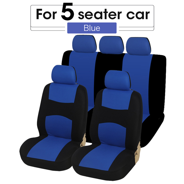 Seat Cover Airbag Compatible Ventilation Cloth Protect Cushion Autos Universal Interior Accessories For 1/2/5/7 seats Cars