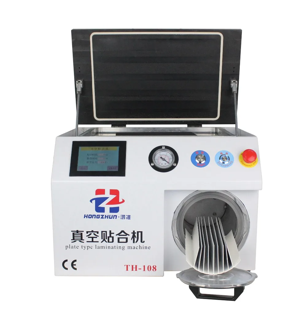  Hongzhun TH-108 15 inch OCA Vacuum lamination machine Air bubble remover For iPad iPhone Samsung LC