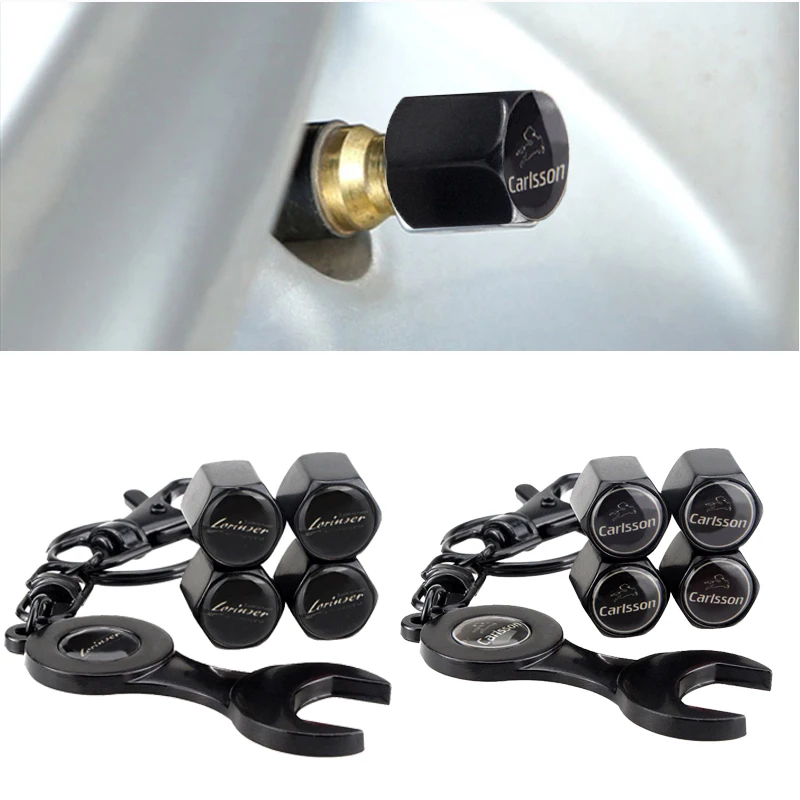 

Car Wheel Stem Air Cover Metal Car Modification Tire Valve Cap for Mercedes Benz Carlsson Lorinser W210 W211 W212 W124 W168 W203