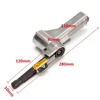 3/8" Air Belt Sander Air Angle Grinding Machine with Sanding Belts for Air Compressor Sanding Pneumatic Tool Set 16000RMP Tools 3