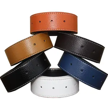 

Durable Adjustable Genuine Leather Waist Belt for Men Belt no Buckle Harness Belt Waist Strap Band Waistbelt for Jeans Pants