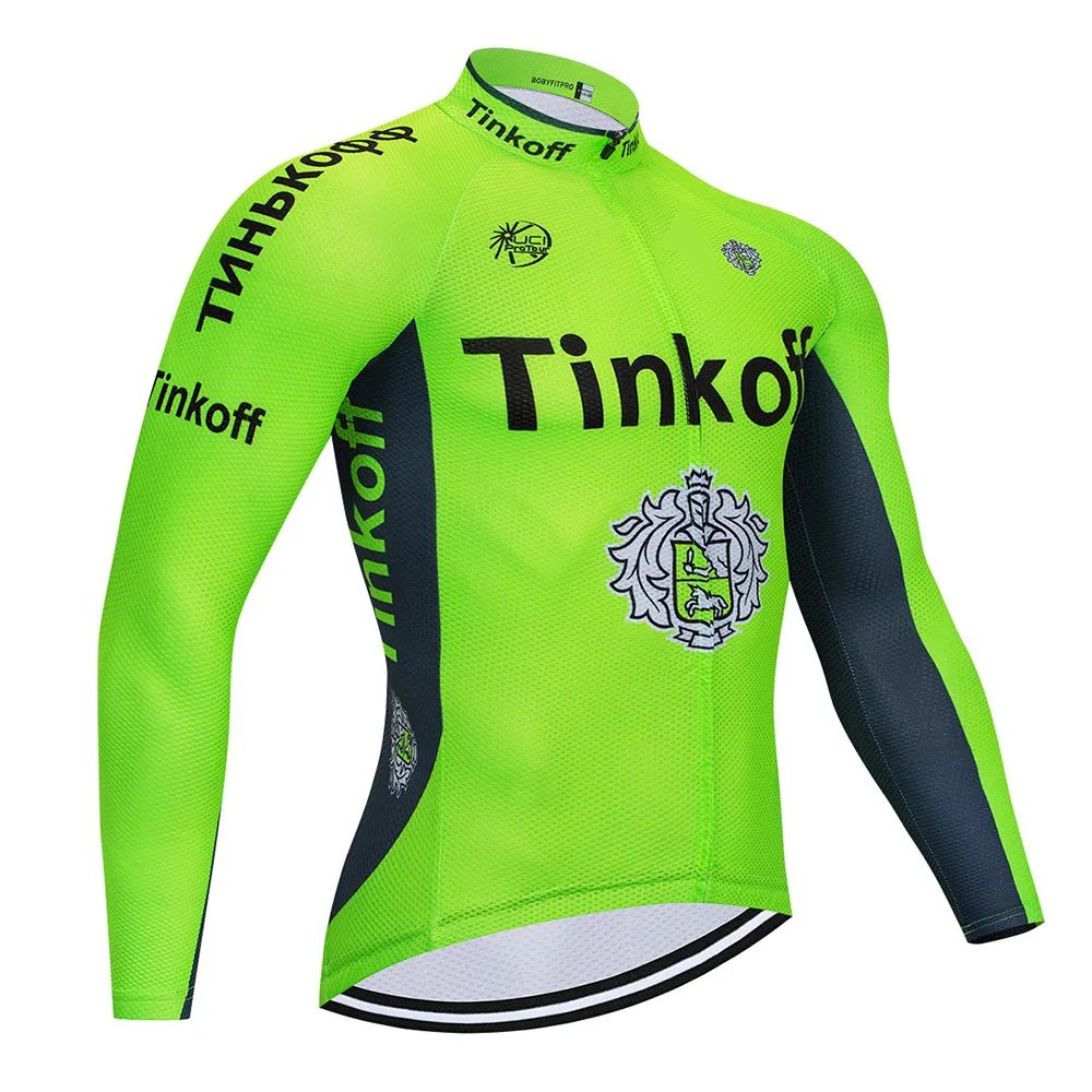 11 Tinkoff осенний комплект одежды для велоспорта Мужская дышащая одежда для езды на велосипеде анти-УФ велосипедная одежда/с длинным рукавом велосипедные наборы - Цвет: 11