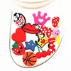 Single Sale 1pc PVC Shoe Charms Animals Ball Cherry Lollipop Starfish Shoe Buckle Decoration for croc jibz Kids Party X-mas Gift ► Photo 2/6