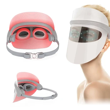 

Surebeauty Pro Blue Red Yellow LED Light Photon Face Mask Skin Rejuvenation Therapy Wrinkle Anti-aging Mask