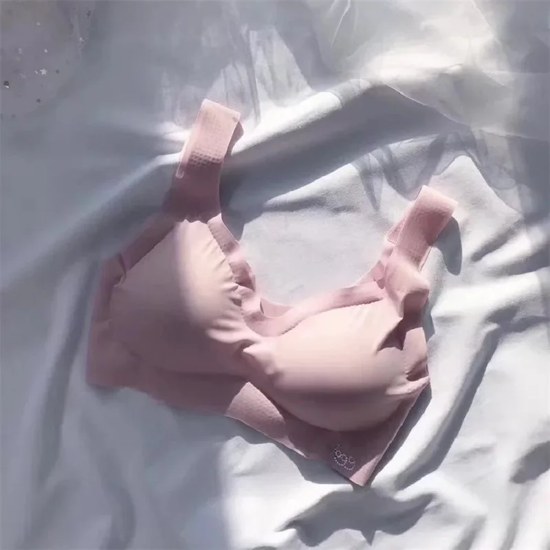 Женское Бесшовное нижнее белье бесшовное шелковое тонкое без косточек с