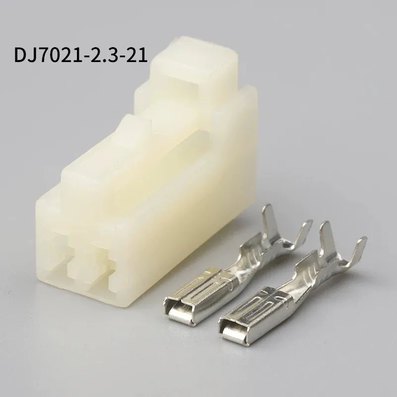 500 Pcs 2Pin 2.3 Millimetri Femminile Auto Moto Elettronico Di Cablaggio Del Connettore Per Audi, Vw, Bmw, Honda, Toyota, Ford Dj7021-2.3-21