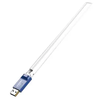 

WU826F USB2.0 Antenna Wireless Adapter 300Mbps Gain 6dBi Support Windows XP/7/8/8.1/10 Free Driver WiFi Receiver 245x19x13.5mm
