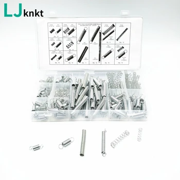 

200pcs Spring Assortment Set Compression Extension Springs for Repairs Coil Spring Tension Spring Pressure Kit 20sizes