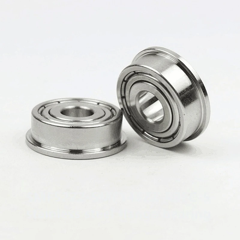 50 шт/ABEC-5 SF604ZZ SF604 ZZ Z 4x12x4 мм двойной экранированный фланцевые фланец шарикоподшипники 4*12*4 F604ZZ F604