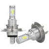 Muxall LED CSP Mini H7 LED Lamps For Cars Headlight Bulbs H4 led H8 H11 Fog Light HB3 9005 HB4 Ice Blue 8000K 3000K Auto 12V ► Photo 2/6
