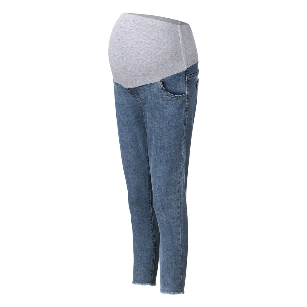 Джинсы для беременных, женские рваные джинсы для женщин, брюки для беременных, брюки для кормящих, опора для живота, леггинсы размера плюс, женские джинсы
