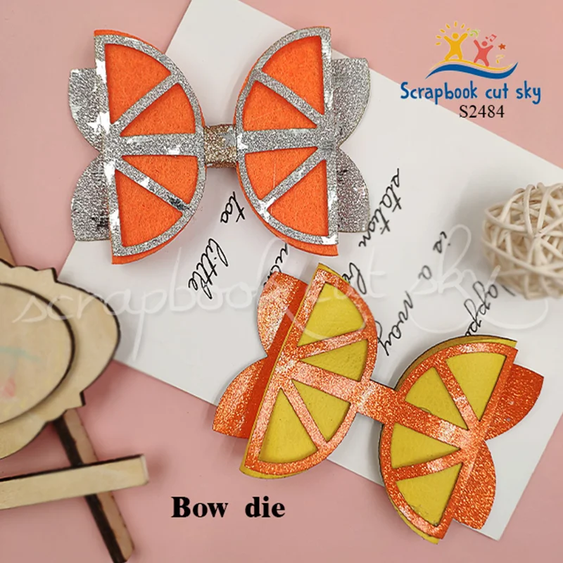 Bowknot S2484 Muyu деревянная форма для скрапбукинга подходит обычных машин | Дом и сад