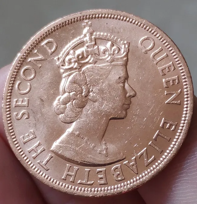 

31mm Eastern Caribbean ,100% Real Genuine Comemorative Coin,Original Collection