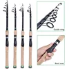 Sougayilang 1.8M-2.7M Protable Telescopic Fishing Rod Cork Handle Spinning Fishing Rod Carbon Fiber Travel Fishing Rod Tackle ► Photo 3/6