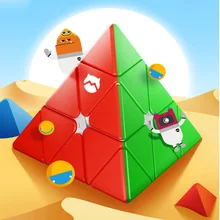 MG Pyraminx – Cube magique professionnel, Puzzle 3x3x3, jouets éducatifs Antistress pour enfants, cadeau