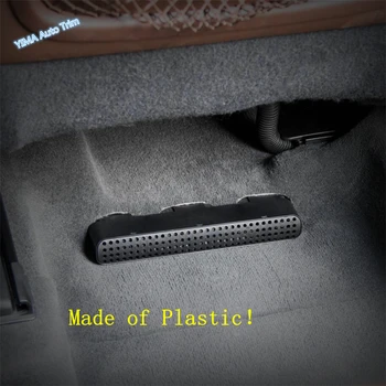 

Lapetus Auto Styling Seat Bottom AC Air Conditioning Duct Vent Anti-blocking Protection Cover Trim Fit For Audi Q7 2016 - 2019