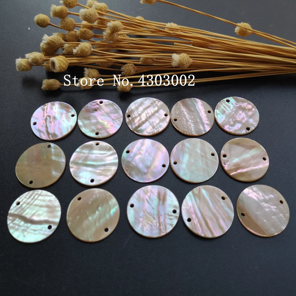

30pcs/lot 20mm New Arrival Natural Round Disk Abalone Shell Mother of Pearl shell for DIY Jewelry Abalone MOP Pearl shell