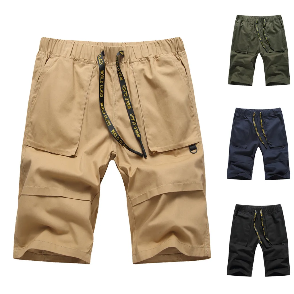 Мужские летние повседневные шорты с карманами, мужские шорты для бега, военные брюки, большие размеры, спортивные шорты, hombre 11,20
